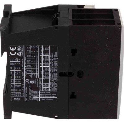 Eaton Contactor, 110 V ac Coil, 3-Pole, 17 A, 7.5 kW, 3NO, 400 V ac