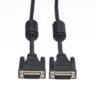 Roline Dual Link DVI-D to DVI-D Cable, Male to Male, 5m