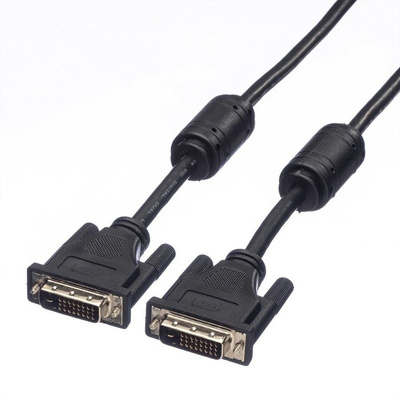 Roline Dual Link DVI-D to DVI-D Cable, Male to Male, 3m