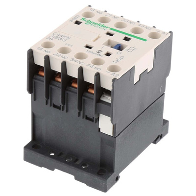 Schneider Electric CA4KN Series Contactor, 10 A, 1.8 W, 3NO + 1NC, 690 V ac