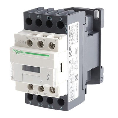 Schneider Electric LC1D Series Contactor, 48 V ac Coil, 4-Pole, 12 A, 2NO + 2NC, 690 V ac