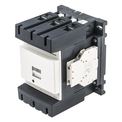 Schneider Electric LC1D Series Contactor, 24 V dc Coil, 3-Pole, 150 A, 80 kW, 3NO, 1 kV ac