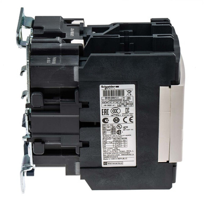 Schneider Electric LC1D Series Contactor, 115 V ac Coil, 3-Pole, 80 A, 45 kW, 3NO, 1 kV ac