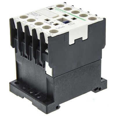 Schneider Electric LP4K Series Contactor, 24 V dc Coil, 3-Pole, 9 A, 4 kW, 3NO, 690 V ac
