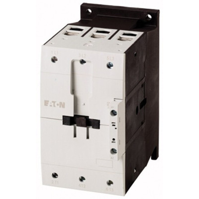 Eaton Contactor, 110 V ac Coil, 3-Pole, 150 A, 75 kW, 3NO, 400 V ac