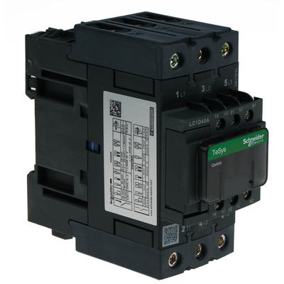 Schneider Electric LC1D Series Contactor, 230 V ac Coil, 3-Pole, 40 A, 18.5 kW, 3NO, 690 V ac