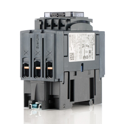 Schneider Electric LC1D Series Contactor, 230 V ac Coil, 3-Pole, 50 A, 22 kW, 3NO, 690 V ac