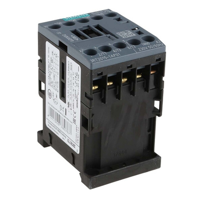Siemens 3RT2 Series Contactor, 230 V ac Coil, 3-Pole, 7 A, 3 kW, 3NO, 400 V ac