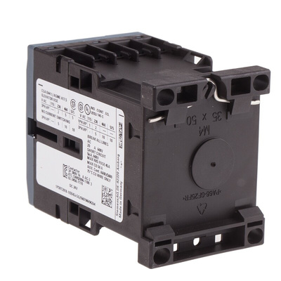 Siemens 3RT2 Series Contactor, 24 V dc Coil, 3-Pole, 16 A, 7.5 kW, 3NO, 400 V ac