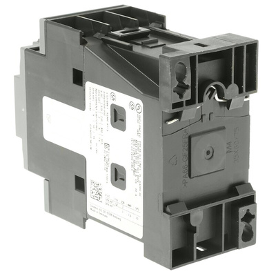 Siemens 3RT2 Series Contactor, 24 V dc Coil, 3-Pole, 12 A, 5.5 kW, 3NO, 400 V ac