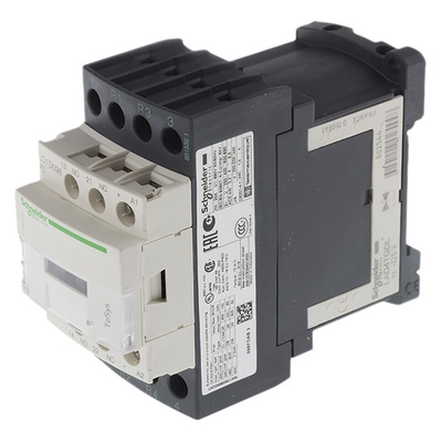 Schneider Electric LC1D Series Contactor, 110 V dc Coil, 4-Pole, 9 A, 2NO + 2NC, 690 V ac/dc