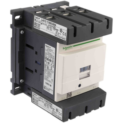 Schneider Electric LC1D Series Contactor, 230 V ac Coil, 3-Pole, 115 A, 3NO, 1 kV ac, 690 V dc