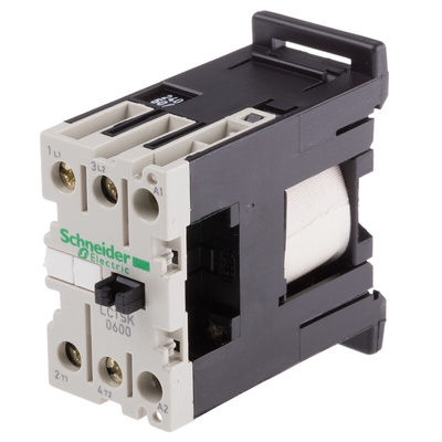 Schneider Electric LC1S Series Contactor, 240 V ac Coil, 2-Pole, 6 A, 2NO, 690 V ac