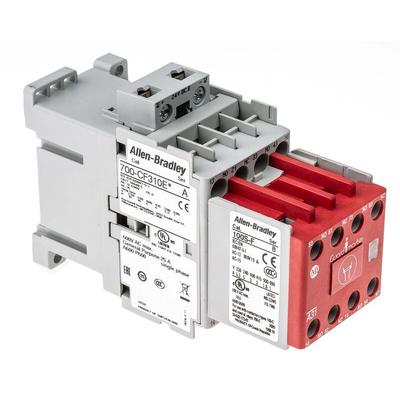 Allen Bradley 700S-CF Series Contactor, 24 V dc Coil, 8-Pole, 25 A, 3NO + 1NC, 690 V ac