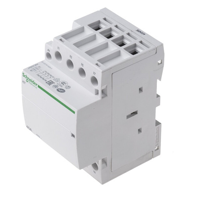 Schneider Electric iCT Series Contactor, 230 V ac Coil, 4-Pole, 40 A, 4NC, 400 V ac