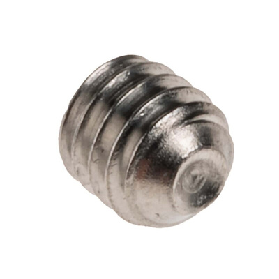 Plain Stainless Steel Hex Socket Set M4 x 4mm Grub Screw