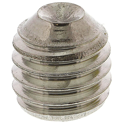 Plain Stainless Steel Hex Socket Set M5 x 5mm Grub Screw