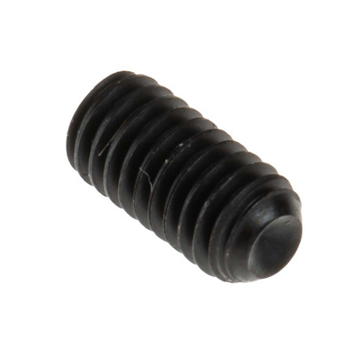 Black, Self-Colour Steel Hex Socket Set M3 x 6mm Grub Screw