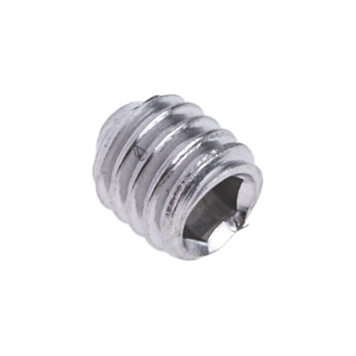 Plain Stainless Steel Hex M3 x 3mm Grub Screw