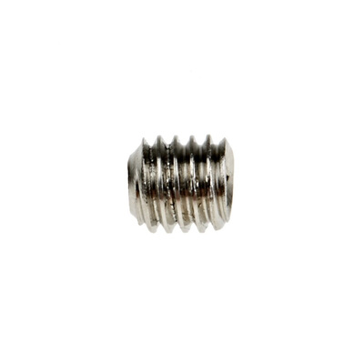 Plain Stainless Steel Hex M5 x 5mm Grub Screw