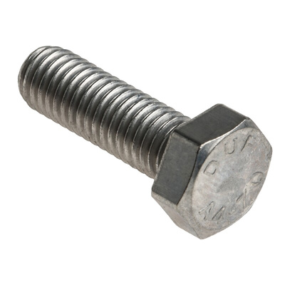 Plain Stainless Steel Hex, Hex Bolt, M8 x 25mm