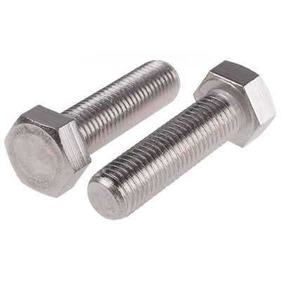 Plain Stainless Steel Hex, Hex Bolt, M20 x 70mm