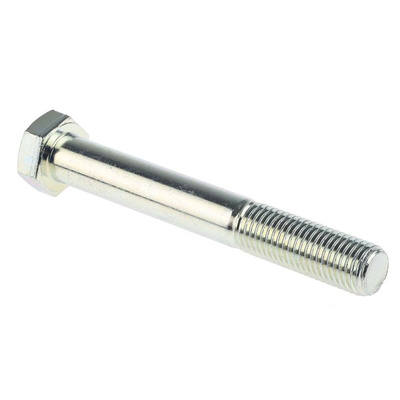 Clear Passivated, Zinc Steel, Hex Bolt, M20 x 150mm