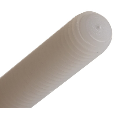 Plain Nylon Hex, Hex Bolt, M8 x 40mm