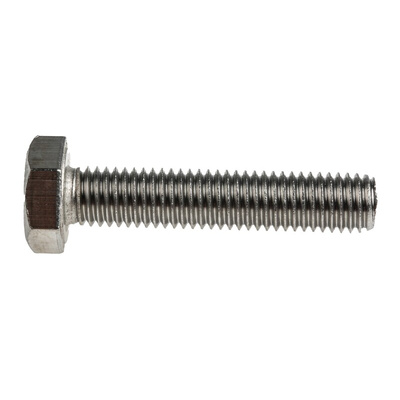 Plain Stainless Steel Hex, Hex Bolt, M10 x 50mm