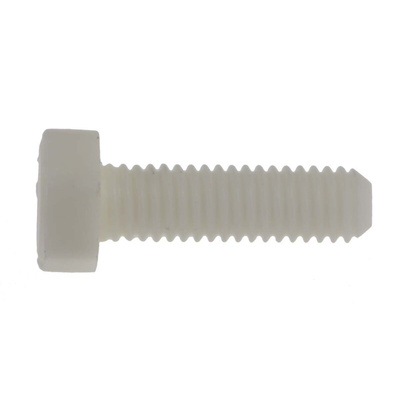 Plain Ceramic Hex, Hex Bolt, M3 x 10mm