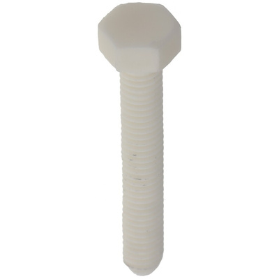 Plain Ceramic Hex, Hex Bolt, M5 x 30mm