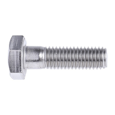 Plain Stainless Steel, Hex Bolt, M10 x 35mm