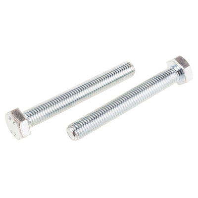 Zinc Plated Steel Hex, Hex Bolt, M12 x 90mm
