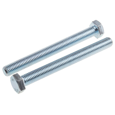 Zinc Plated Steel Hex, Hex Bolt, M12 x 120mm