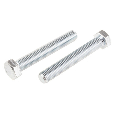 Zinc Plated Steel Hex, Hex Bolt, M20 x 130mm