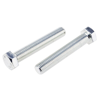 Zinc Plated Steel Hex, Hex Bolt, M20 x 120mm