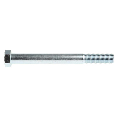 Bright Zinc Plated Steel, Hex Bolt, M20 x 200mm