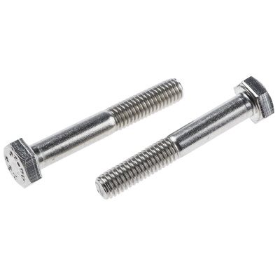 Stainless Steel, Hex Bolt, M6 x 40mm