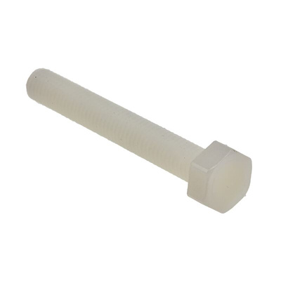Plain Nylon, Hex Bolt, M8 x 60mm