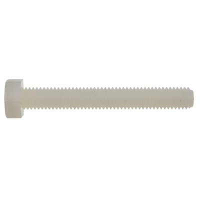 Plain Nylon, Hex Bolt, M8 x 60mm