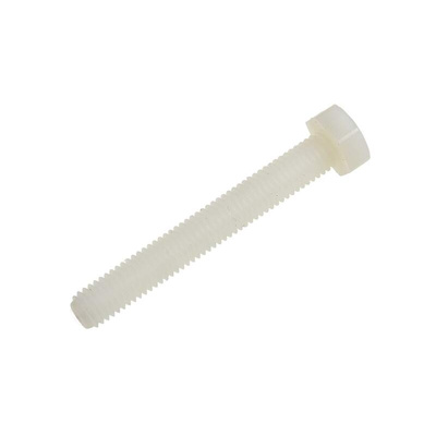 Plain Nylon, Hex Bolt, M8 x 60mm
