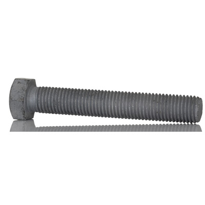 Galvanised Steel, Hex Bolt, M16 x 100mm