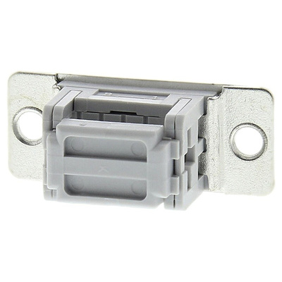 HARTING 9 Way Right Angle Cable Mount D-sub Connector Socket, 1.27mm Pitch