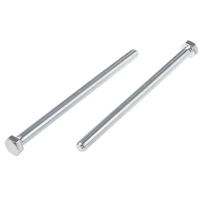 Zinc Plated Steel Hex, Hex Bolt, M12 x 200mm
