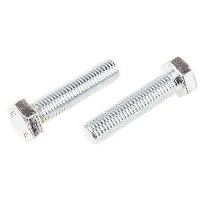 Zinc Plated Steel Hex, Hex Bolt, M14 x 60mm