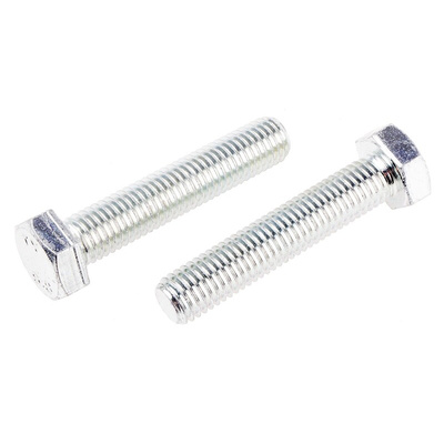 Zinc Plated Steel Hex, Hex Bolt, M14 x 70mm