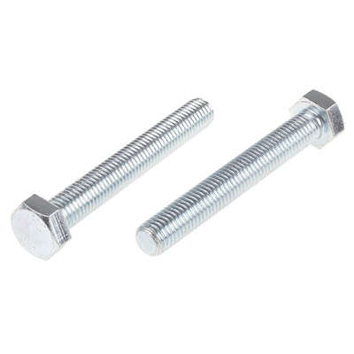 Zinc Plated Steel Hex, Hex Bolt, M14 x 100mm