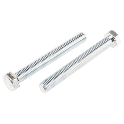 Zinc Plated Steel Hex, Hex Bolt, M16 x 130mm