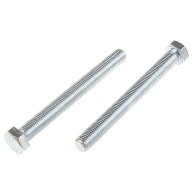 Zinc Plated Steel Hex, Hex Bolt, M16 x 150mm