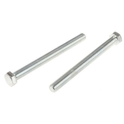 Zinc Plated Steel Hex, Hex Bolt, M16 x 180mm